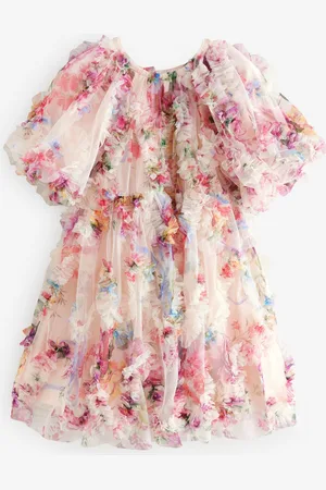 Next Ruffle Mesh Occasion Dress (3-16yrs)12 Jaar (152cm)