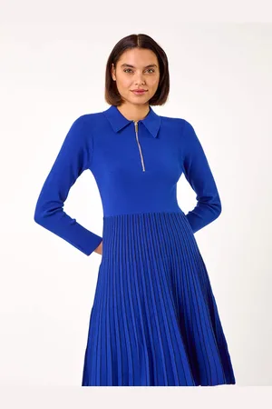 Roman Zip Detail Knitted Dress44