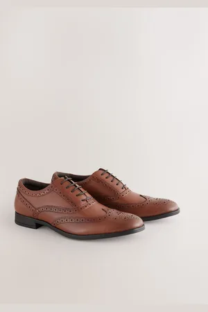 Next Leren Oxford broguesEU 41 (UK 7)