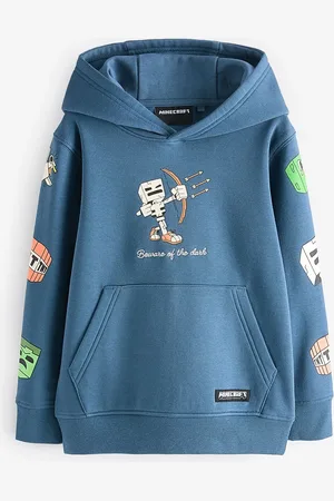 Next Minecraft Licensed Hoodie (3-16yrs)11 Jaar (146cm)