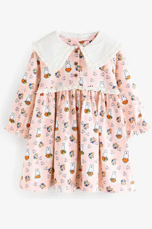 Next Long Sleeve 100% Cotton Collared Dress (3mths-7yrs)8086cm