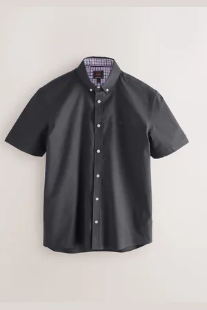 Next Oxford overhemd met stretch en korte mouwen3X-Large