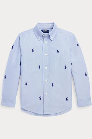Ralph Lauren Boy Polo Pony 100% Cotton Oxford Shirt10 Jaar (140cm)