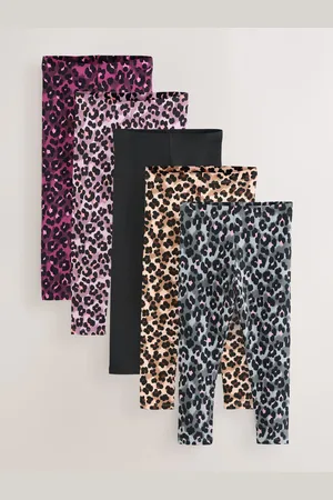 Next Verpakking van 5 leggings (3-16 jr)7 Jaar (122cm)