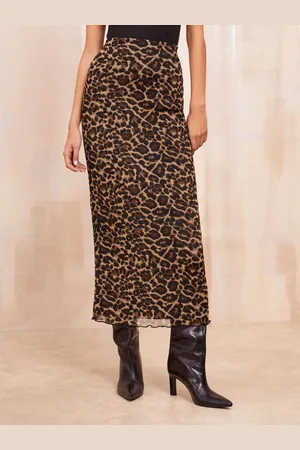 Friends Like These Print Chiffon Bias Print Maxi SkirtEU 44 (UK 16)