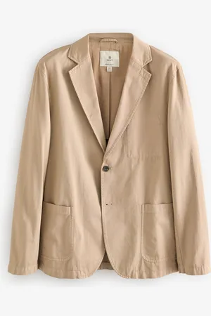Next Slim-fit blazer met garment-dye44 R