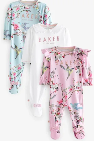 Ted Baker Verpakking van 3 babypyjama