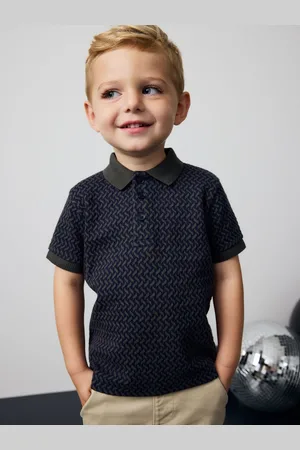 Next Getextureerd poloshirt met korte mouwen (3mnd-7jr)4