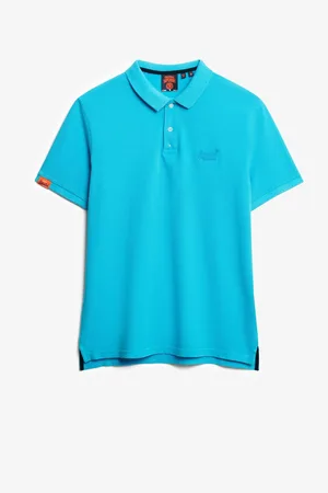 Superdry Vint Destroy 100% katoenen poloshirtmedium