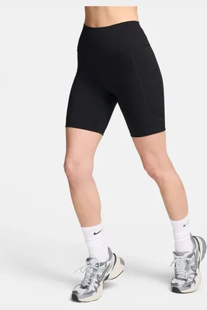 Nike One High-Waisted Cycling Shorts With Pocketsmedium
