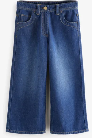 Next 100% Cotton Wide Leg Jeans (3-16yrs)5 Jaar (110cm)