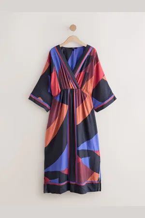 Next V-Neck Kaftan Maxi Dress46tall