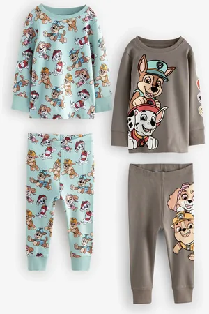 Next 2 Pack Snuggle 100% Cotton Pyjamas (9mths-9yrs)2