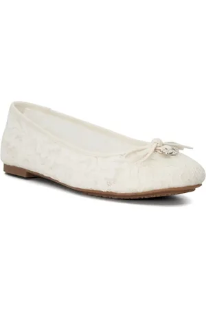 Dune Heartstring Bridal Lace Ballet Flat ShoesEU 37 (UK 4)
