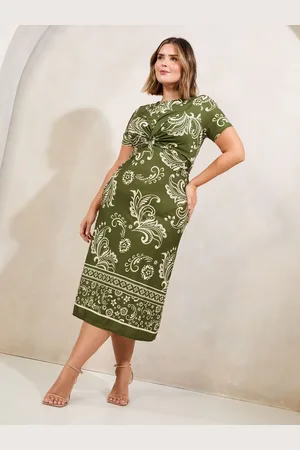 Lipsy London Mixed Print Underbust Jersey Midi Dress48