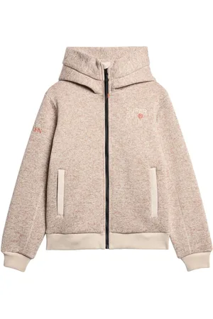 Superdry Gebreid bomberjack met capuchonXL
