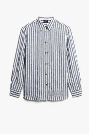 Superdry Casual linnen boyfriend-overhemdEU 40 (UK 12)