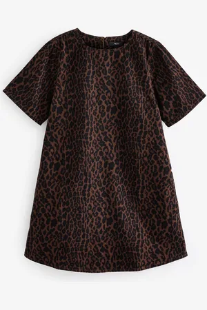 Next 100% Cotton Short Sleeve Denim T-Shirt DressS Tall