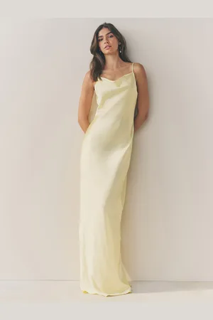 Next Bridesmaid Satin Cowl Neck V-Back Maxi DressEU 46 (UK 18)
