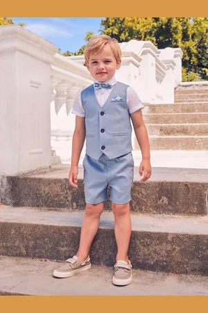 Ted Baker Shirt Waistcoat and Shorts Set6 Jaar (116cm)