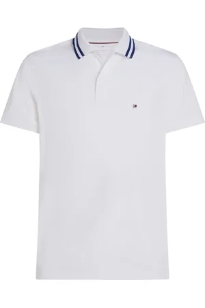 Tommy Hilfiger Regular Fit Performance Zip Short Sleeve Polo ShirtLarge