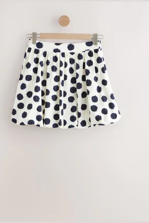 Next 100% Cotton Bubble Hem Mini SkirtEU 44 Regular (UK 16 R)