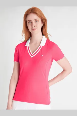 Calvin Klein Pink Delaware Polo Shirt42