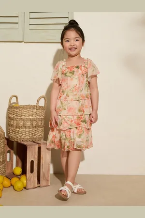 Friends Like These Floral Tiered Mini Dress (3-12yrs)128134cm