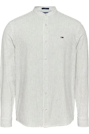 Tommy Hilfiger Linen Mix Stripe ShirtX-Small