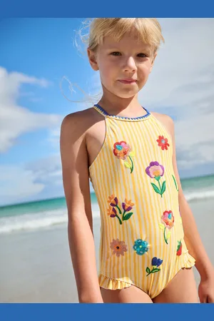 Next Embroidered Swimsuit (3-16yrs)6 Jaar (116cm)