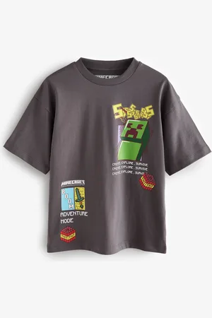 Next Minecraft 100% Cotton T-Shirt (3-16yrs)11 Jaar (146cm)