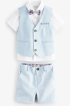 Ted Baker Shirt Waistcoat and Shorts Set6 Jaar (116cm)