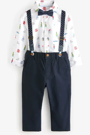 Next Cath Kidston Shirt, Trousers, Braces & Bow Tie Set (3mths-9yrs)8
