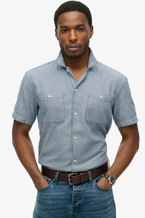 Superdry 100% Cotton Merchant Work ShirtLarge