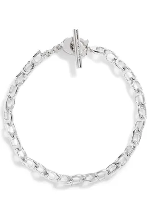Coach Silver Tone Signature Link BraceletEén