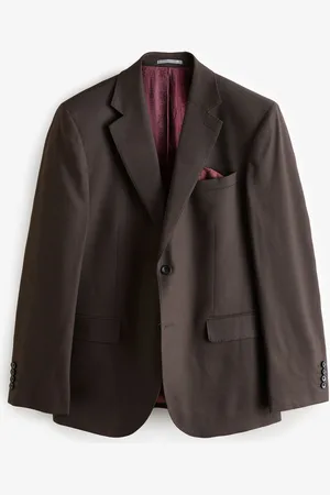 Next Slim Fit Signature Tollegno Italian Wool Textured Suit Jacket46 Short (UK 36 S)