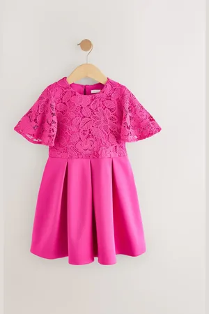 Next Lace Scuba Dress (3-16yrs)128134cm