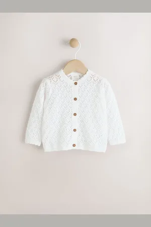Next Gebreid babyvest van 100% katoen (0 mnd