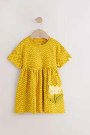 Next Short Sleeve 100% Cotton Dress (3mths-7yrs)3