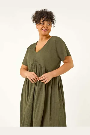 Roman Curve Textured Tie Back Stretch Dress48