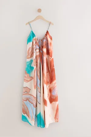 Next 100% Cotton Volume Maxi Dress46
