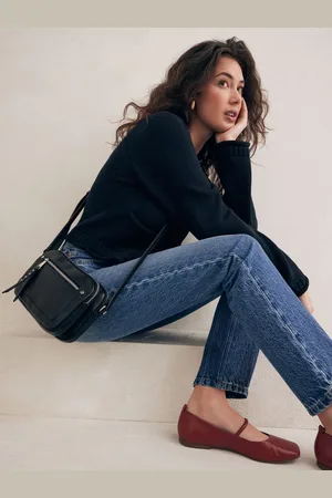 Next Utility-crossbodytas met studsEén