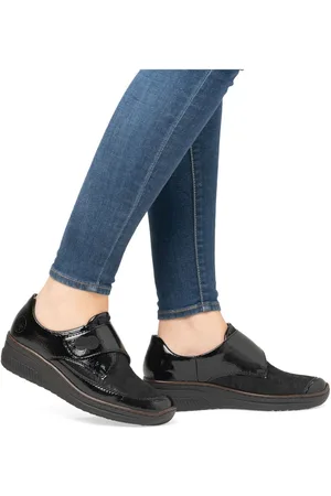 Rieker Womens Wedge Brown ShoesEU 38 (UK 5)