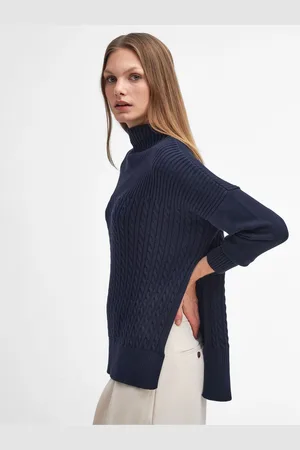 Barbour Guernsey Cape 100% Cotton JumperL