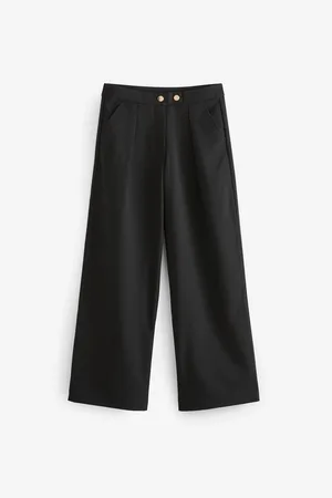 Next Schoolbroek met wijde pijpen voor oudere kinderen (9-18 jr)12 Jaar (152cm)