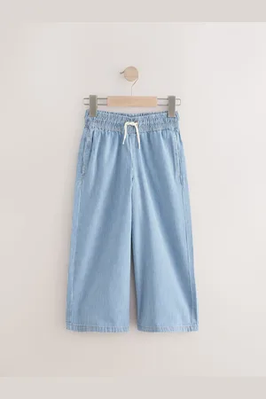 Next Pull On Wide Leg Jeans (3-16yrs)158164cm