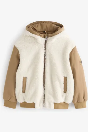 HUGO BOSS Borg Sherap Fleece Coat5 Jaar (110cm)