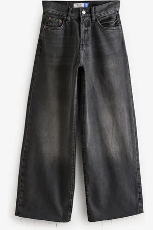 Next Stijve wijde pijpen 100% katoenen jeans46 L