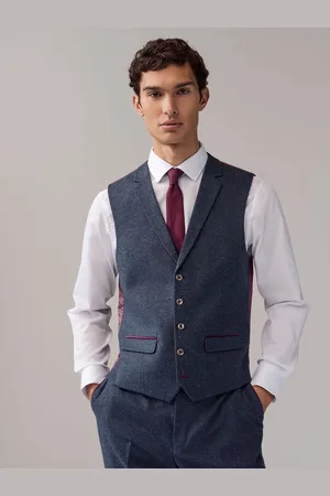 Next Trimmed Neppy Signature Nova Fides Suit Waistcoat48 Standaard (UK 38 R)