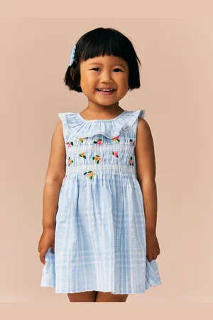 Next Embroidered Shirred Collar Dress (3mths-8yrs)5